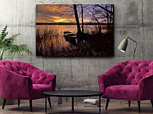 Obraz Večer pri rieke zs1124